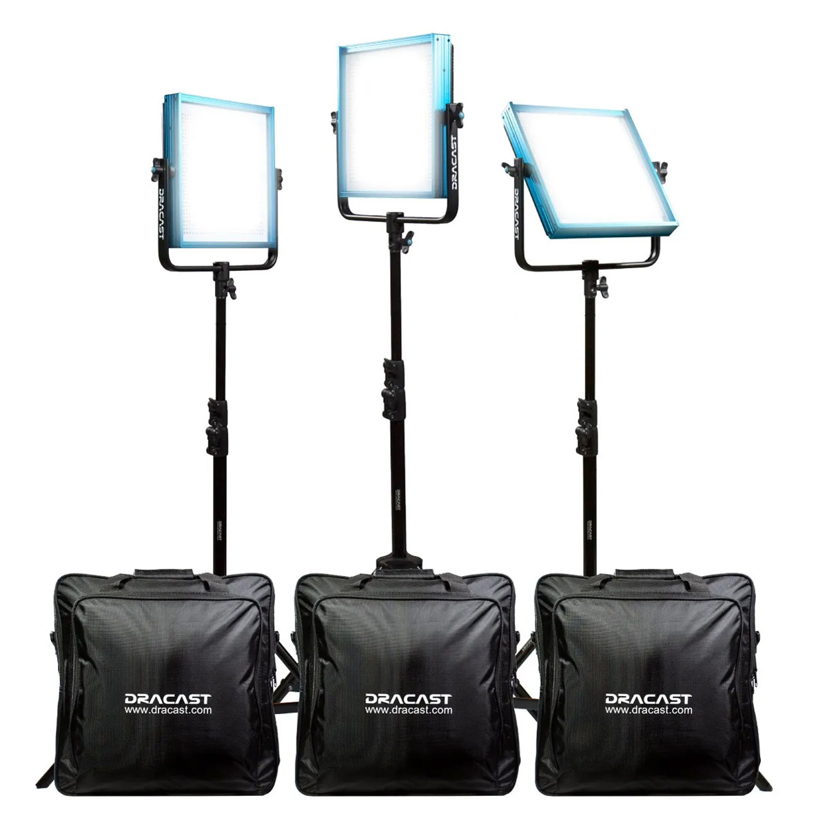 

Dracast Pro Series LED1000 60W Daylight LED 3-Light Kit, Gold Mount