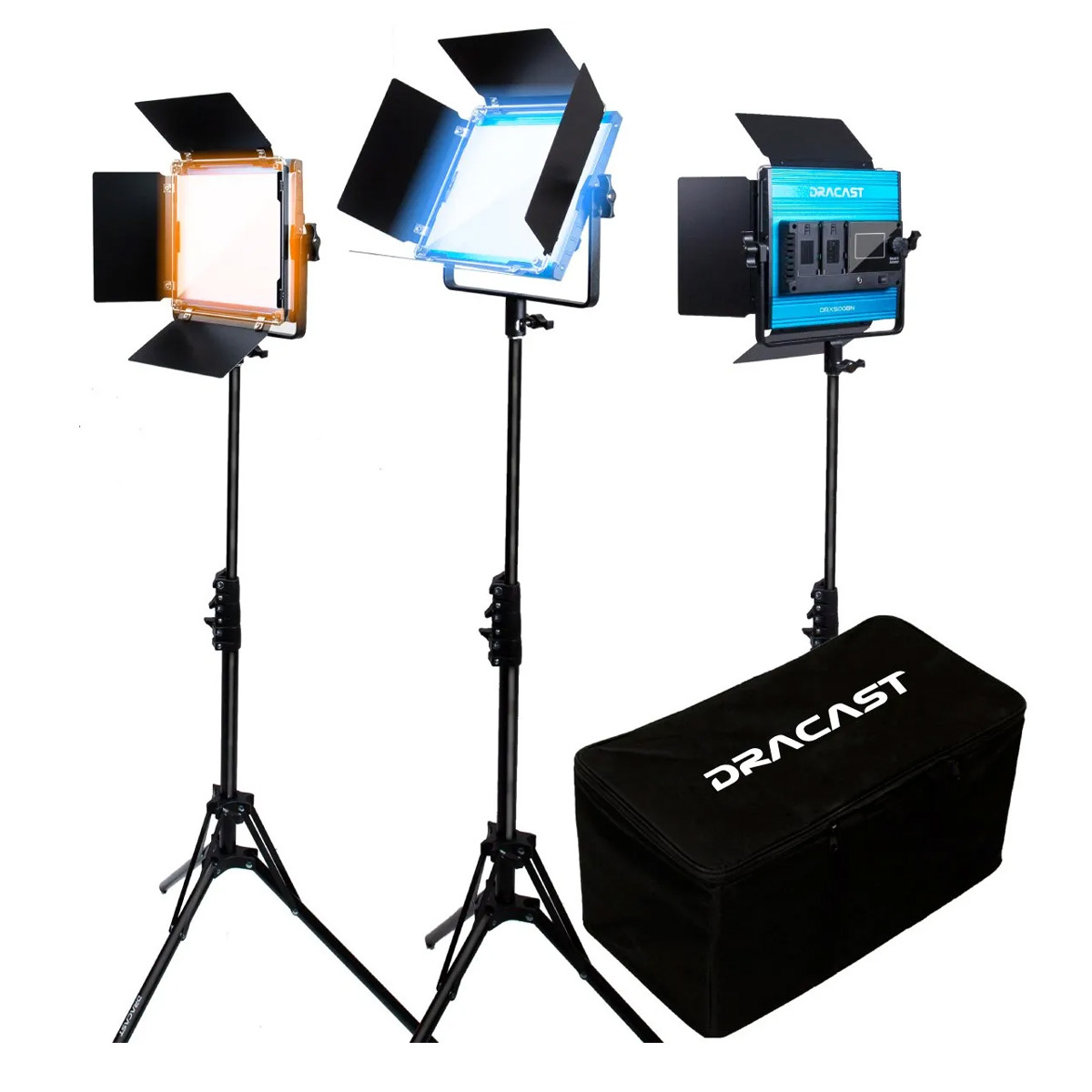 

Dracast S-Series LED500 Bi-Color 3-Light Kit