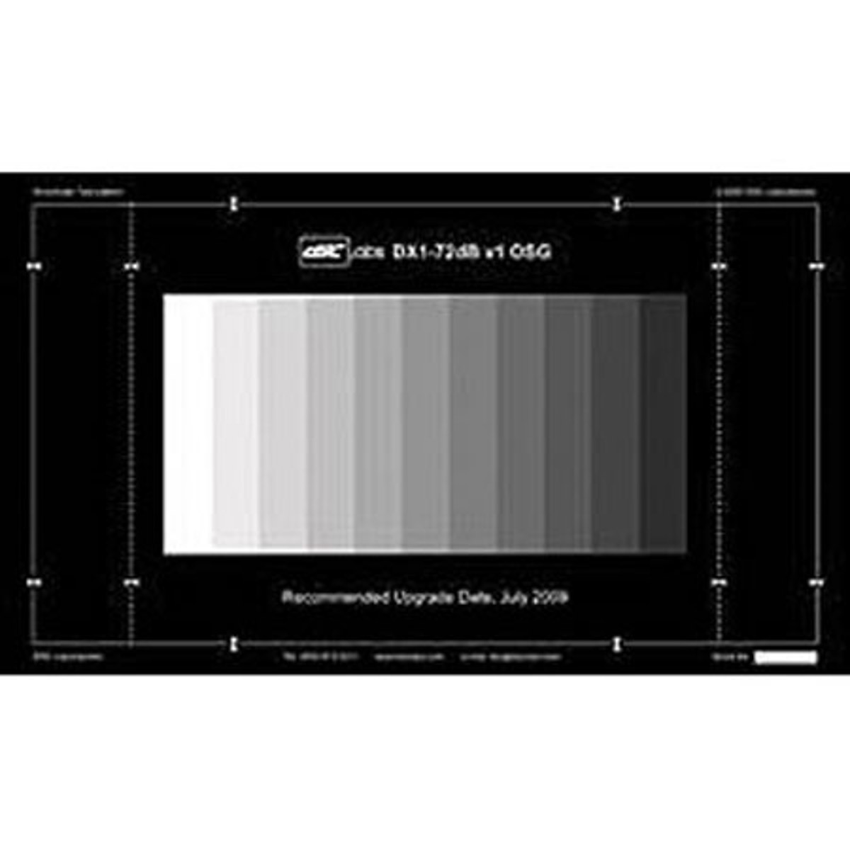 Image of DSC Labs 72-dB 13-Step GrayScale (Combi Chart)