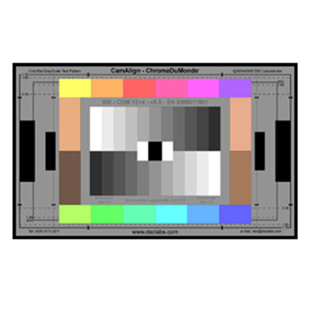 

DSC Labs ChromaDuMonde 12+4 Junior CamAlign Chip Chart, 17x10"