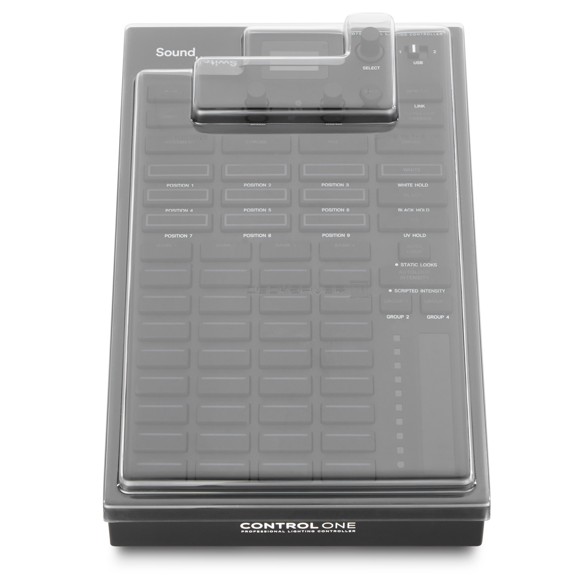

Decksaver Light Edition Cover for Soundswitch Control One Controller, Clear