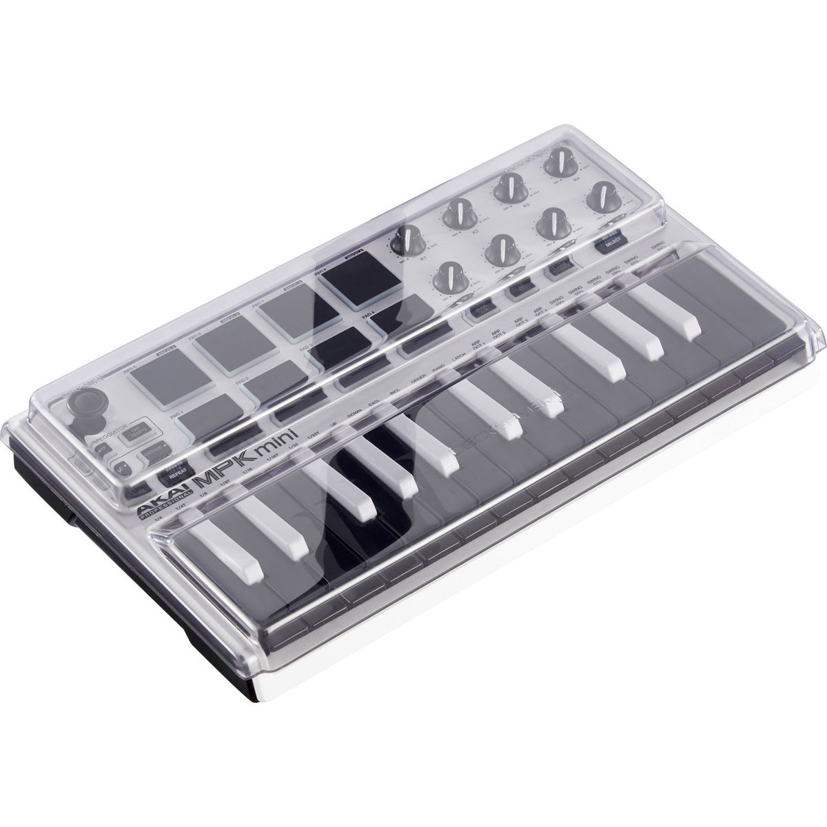 

Decksaver Cover for Akai MPK Mini MK2 Controller, Smoked/Clear