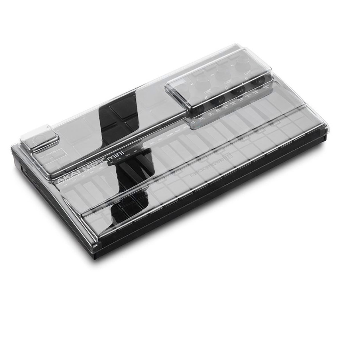 Decksaver Cover for Akai MPK Mini MK3 Controller, Smoked/Clear -  DSLE-PC-MPKMINIMK