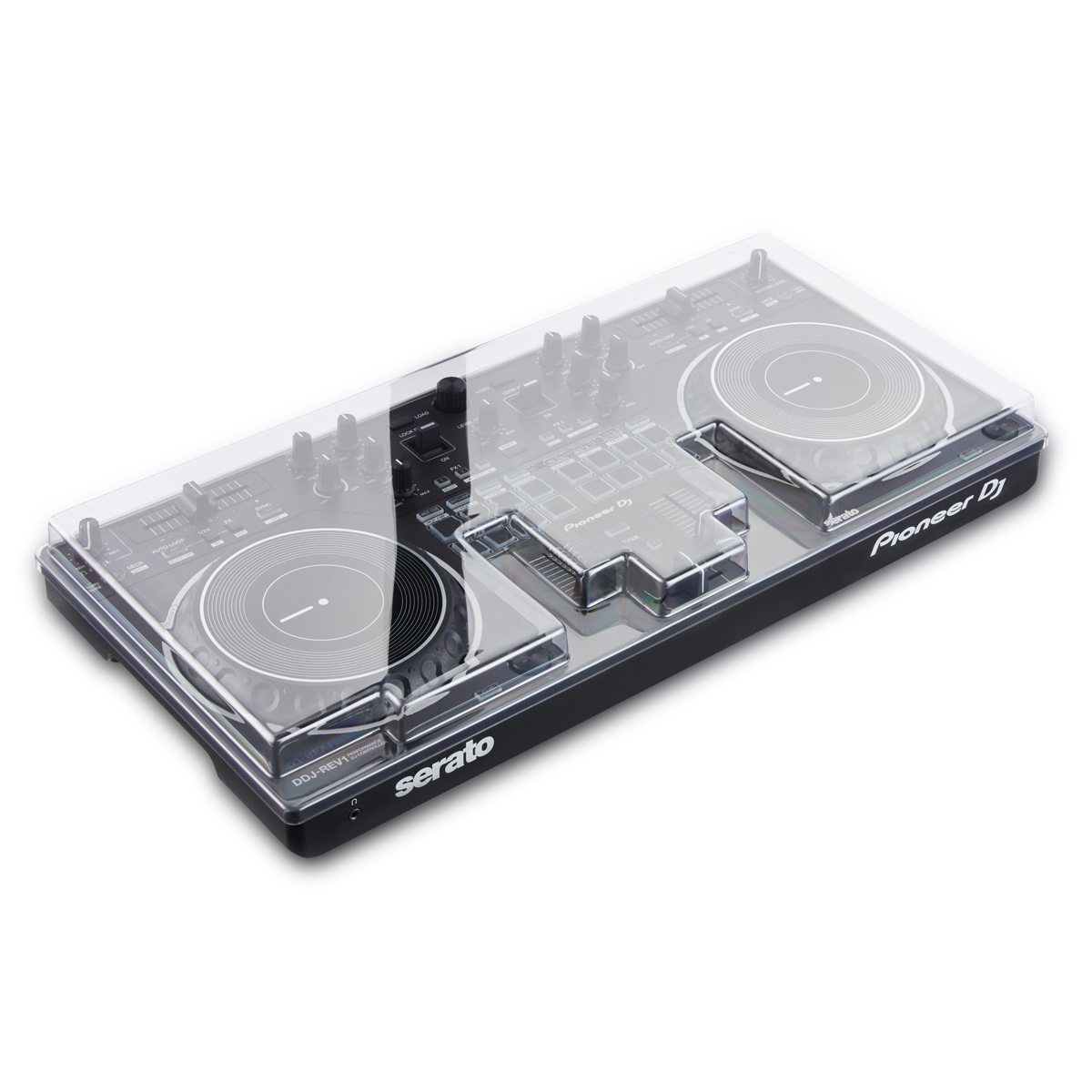 Photos - DJ Accessory Decksaver Cover for Pioneer DJ DDJREV1 Controller, Light Edition, Smoked/C 