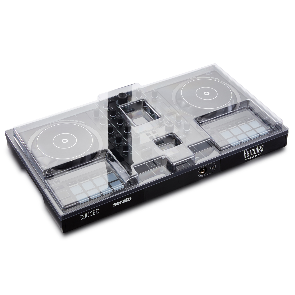 

Decksaver Cover for Hercules DJControl Inpulse 500 Controller, Smoked/Clear