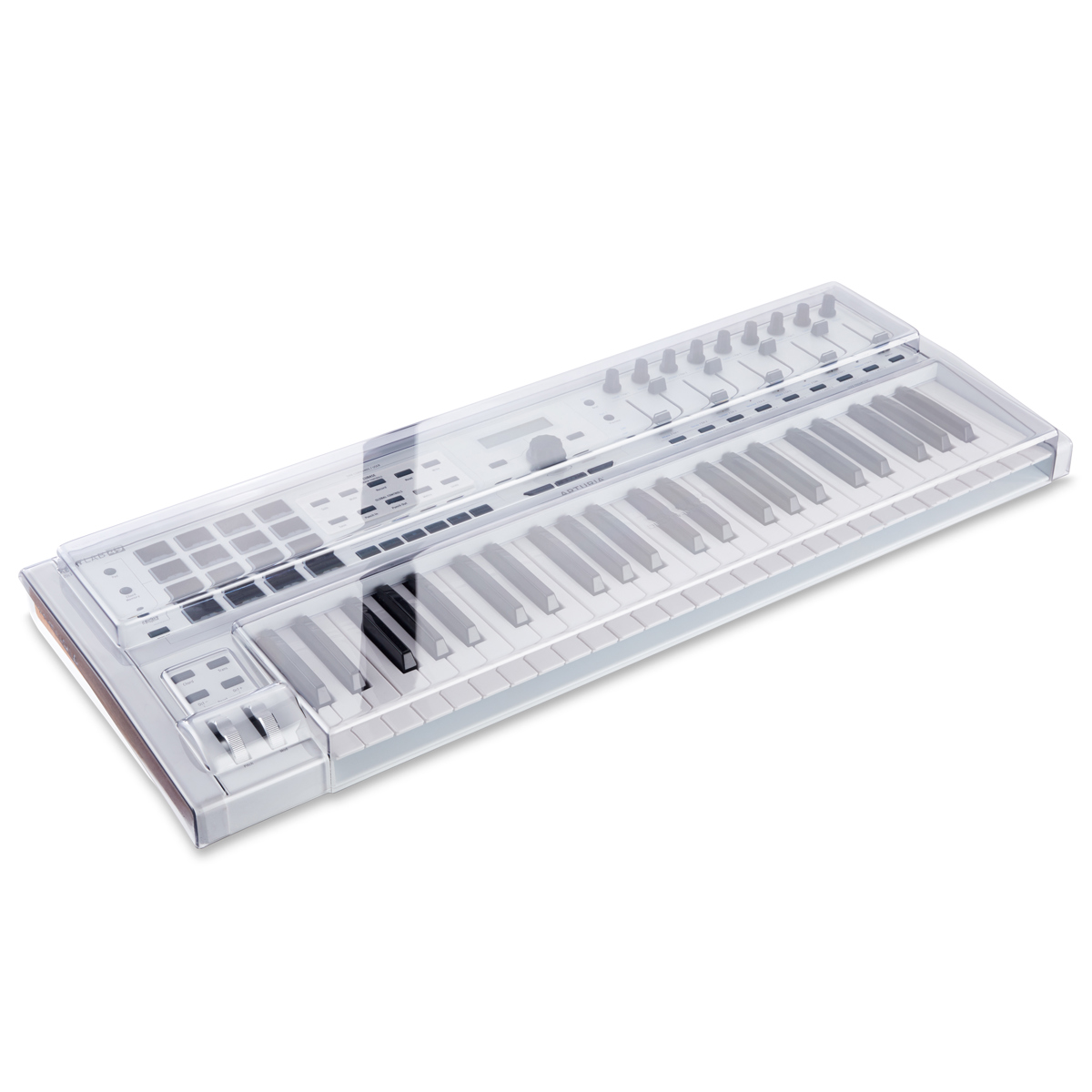 

Decksaver Cover for Arturia Keylab 49 MK2 Keyboard Controller, Smoked/Clear