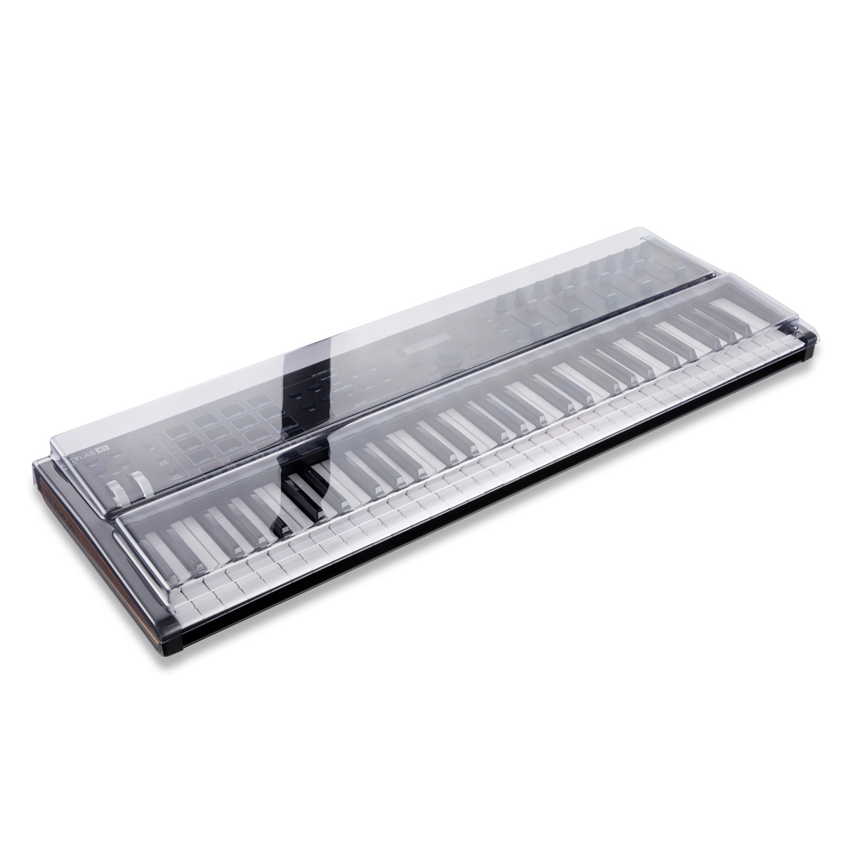 

Decksaver Cover for Arturia Keylab 61 & 61 MK2 Keyboard Controller, Smoked/Clear