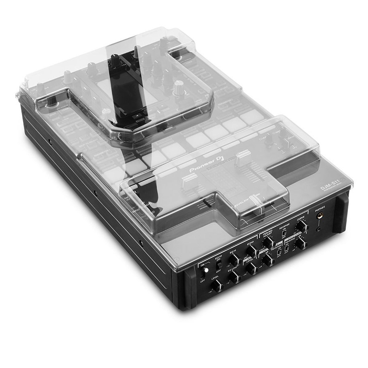 Photos - DJ Accessory Decksaver Cover for Pioneer DJM-S11 Mixer, Smoked/Clear DS-PC-DJMS11 