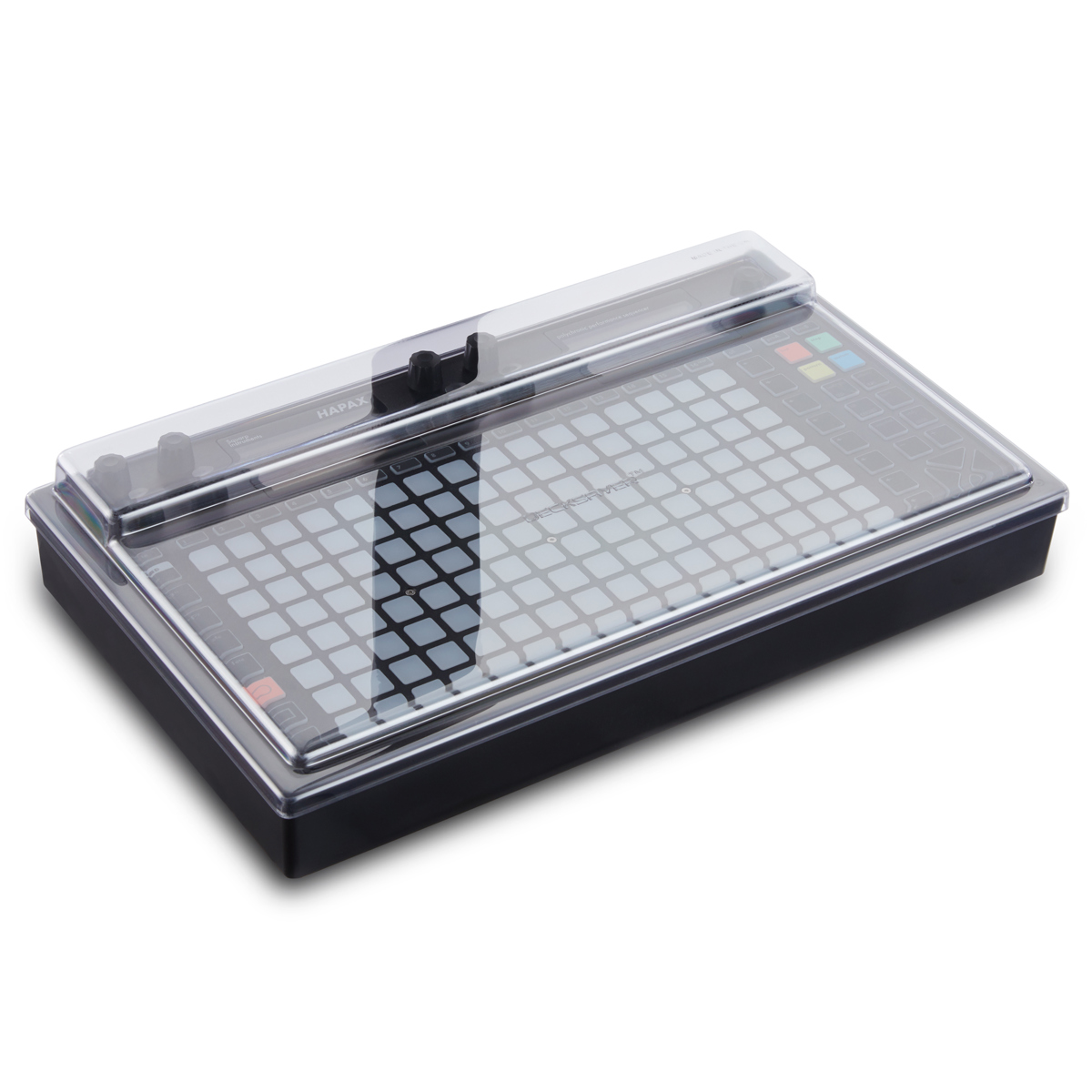 

Decksaver Cover for Squarp Instruments Hapax Sequencer, Smoked/Clear