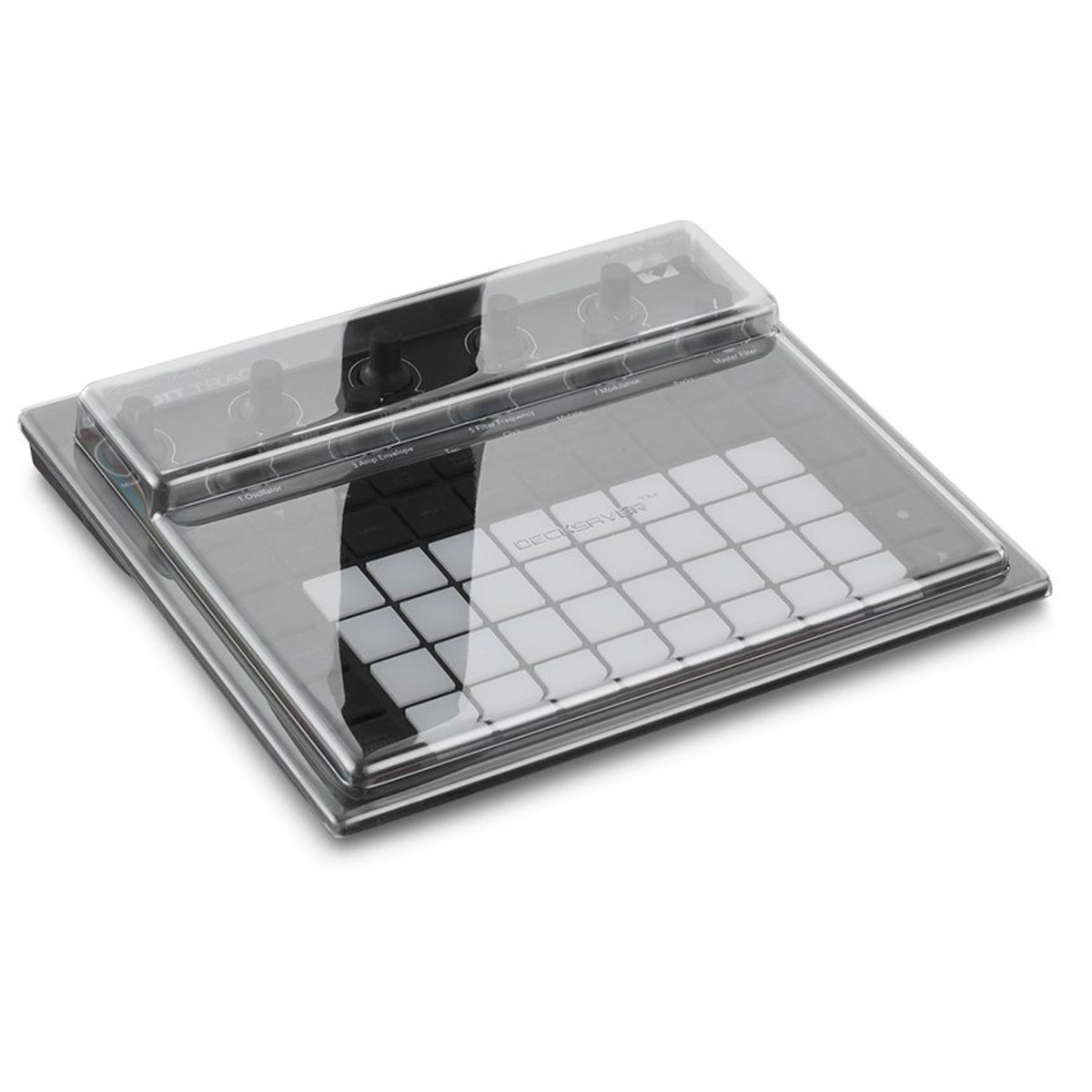 

Decksaver Cover for Novation Circuit Tracks and Rhythm, Smoked Clear