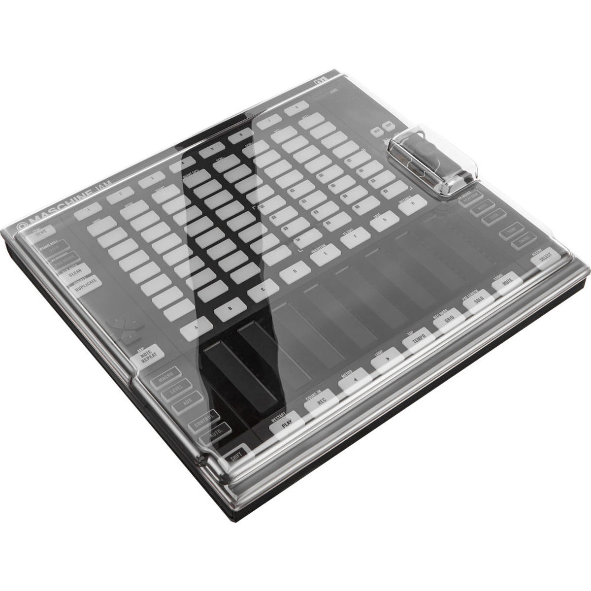 

Decksaver Cover for Native Instruments Maschine Jam Controller, Smoked/Clear