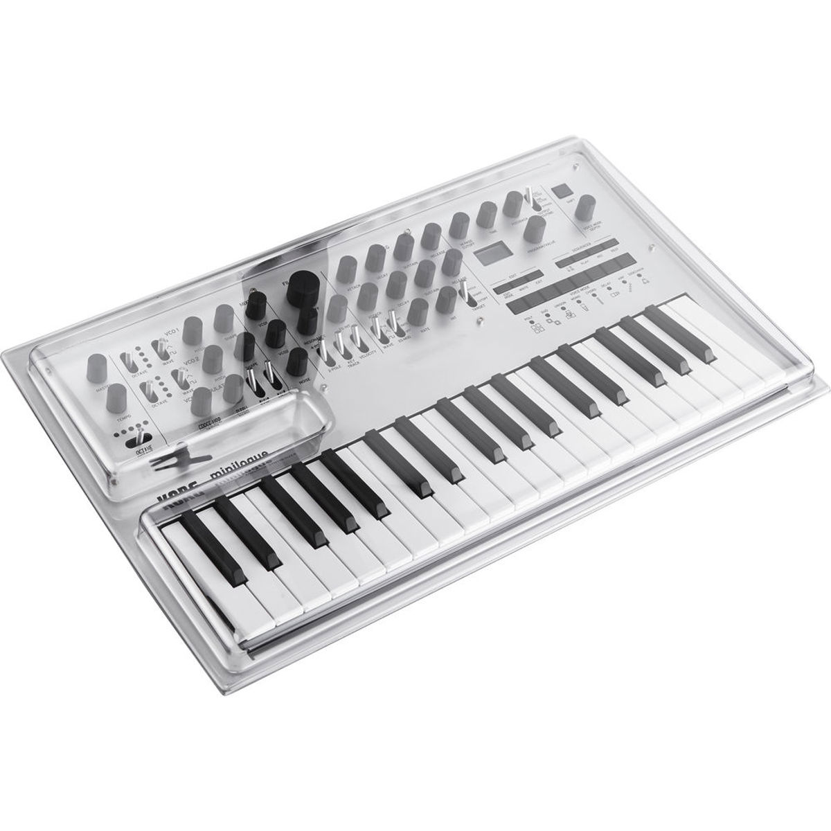 Image of Decksaver Cover for Korg Minilogue Synthesizer Keyboard