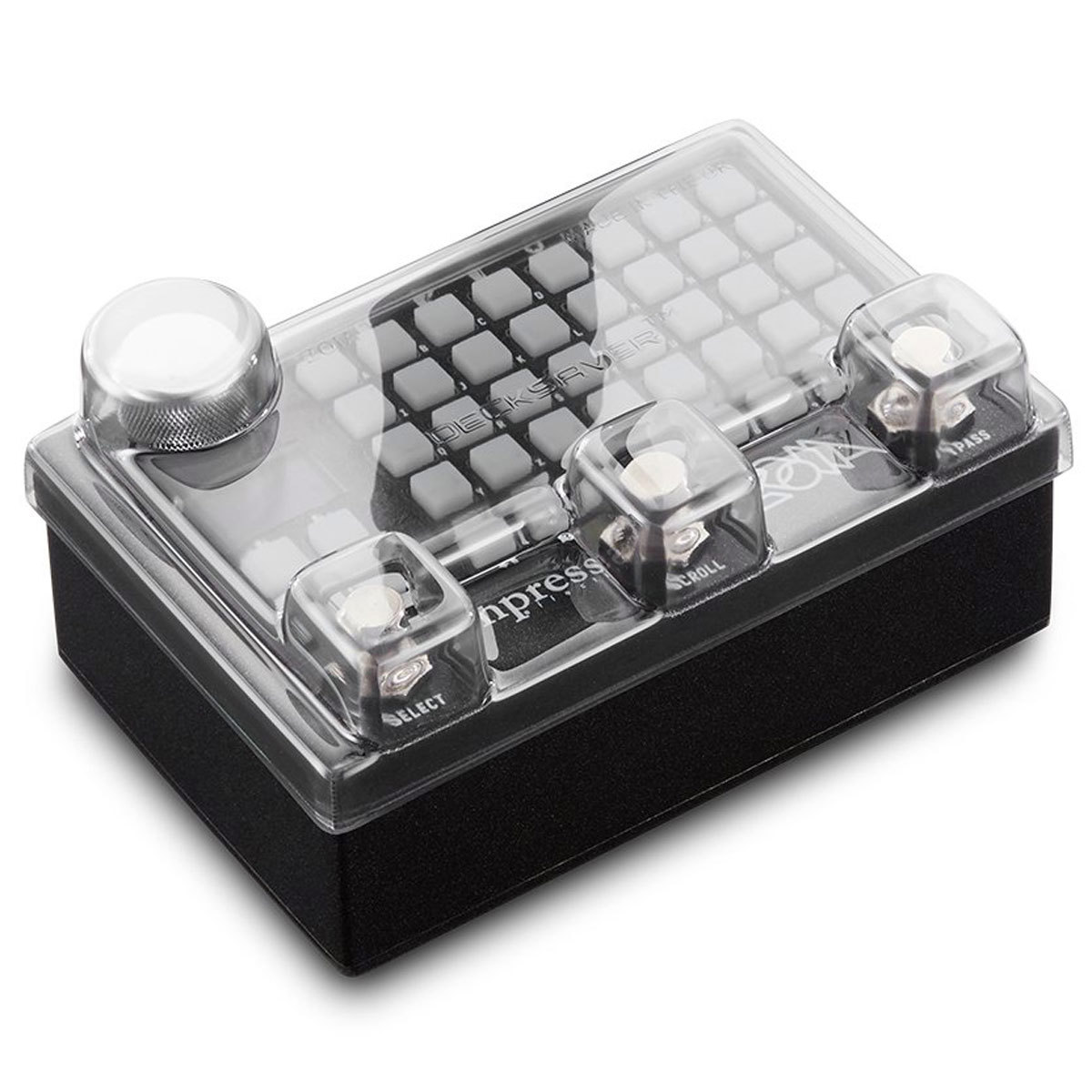 

Decksaver Cover for Empress Effects Zoia Synthesizer, Smoked/Clear