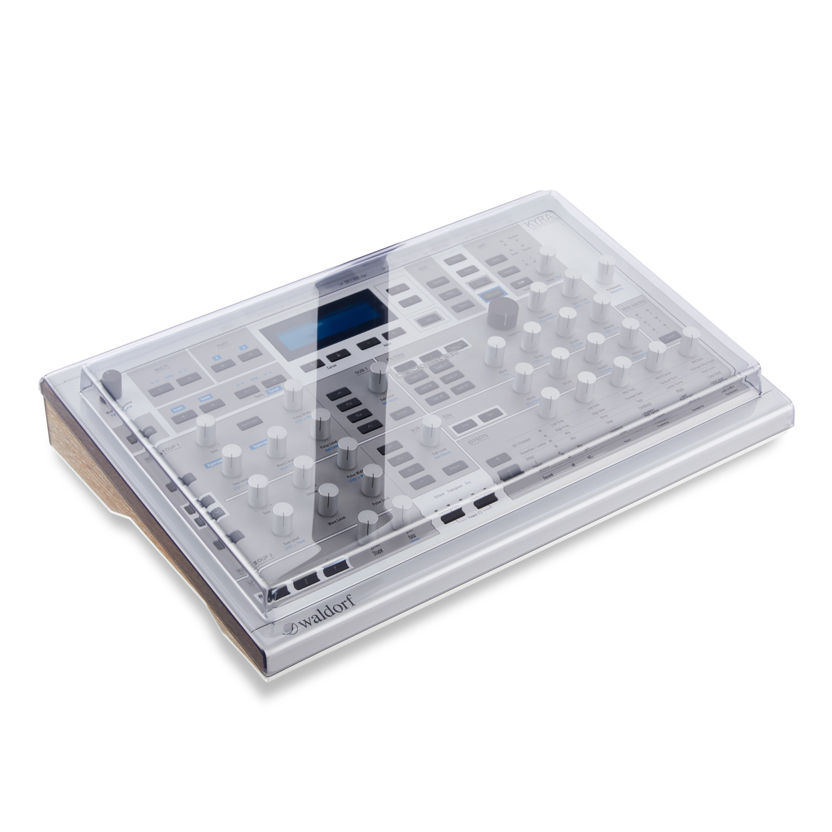 

Decksaver Cover for Waldorf Iridium, M & Kyra Synthesizer, Smoked/Clear