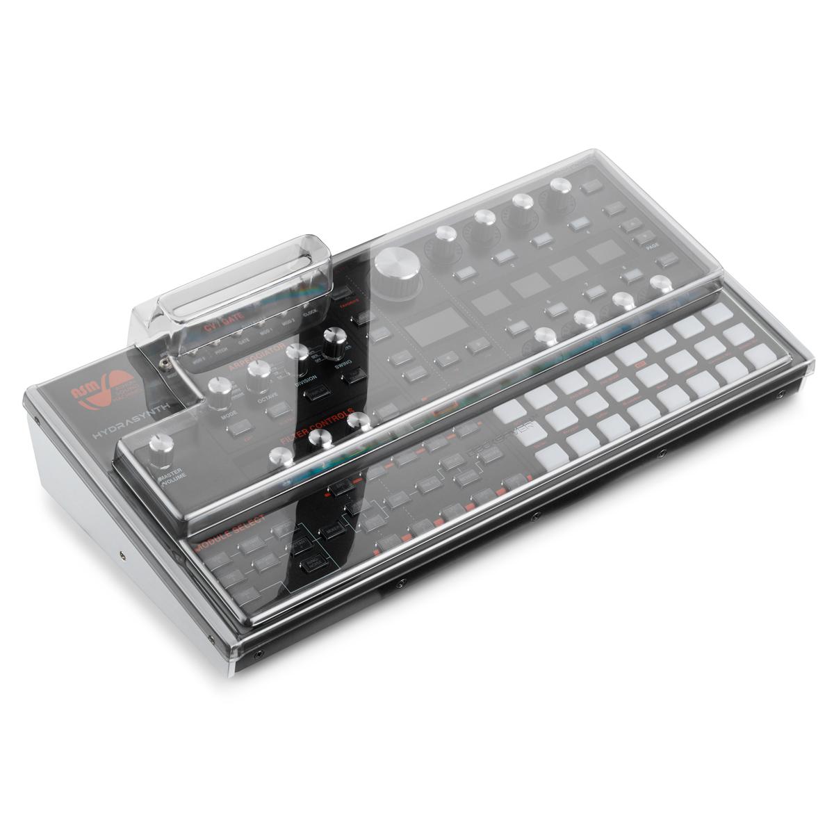 

Decksaver Cover for ASM Hydrasynth Desktop Synthesizer, Smoked/Clear