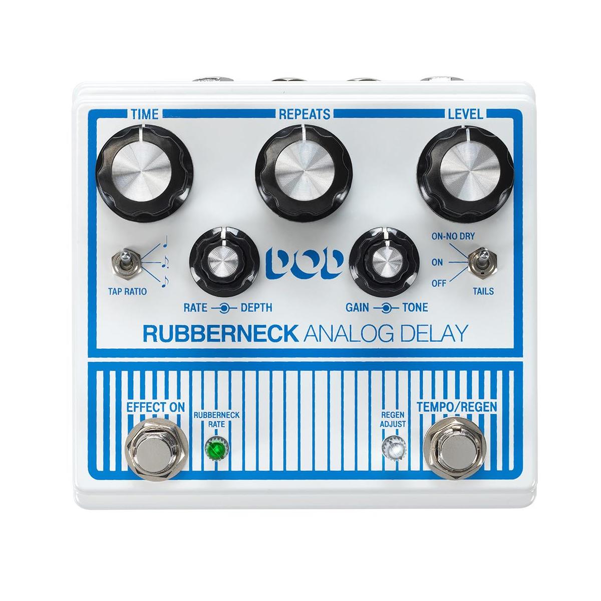 Image of DigiTech DOD Rubberneck Analog Delay Pedal with Tap Tempo