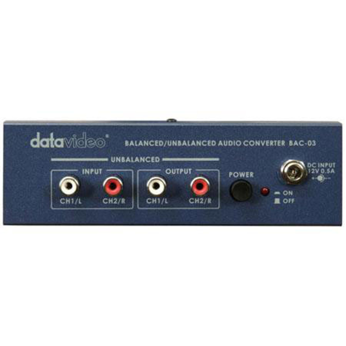 

Datavideo Balanced / Unbalanced Audio Converter