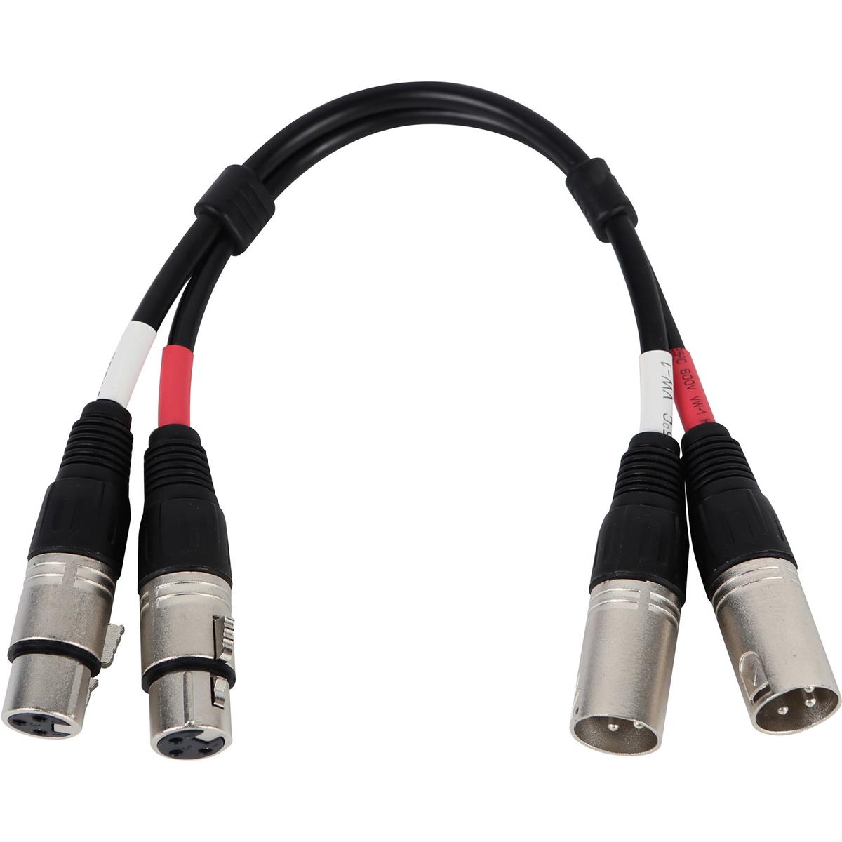 Image of Datavideo 14&quot; Dual Connector XLR Audio Cable