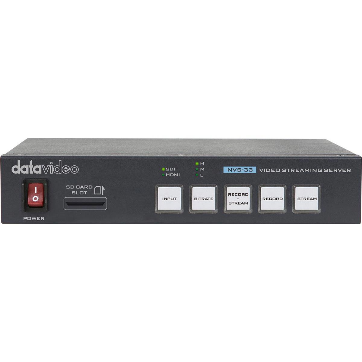 

Datavideo NVS-33 H.264 Video Streaming Encoder and MP4 Recorder