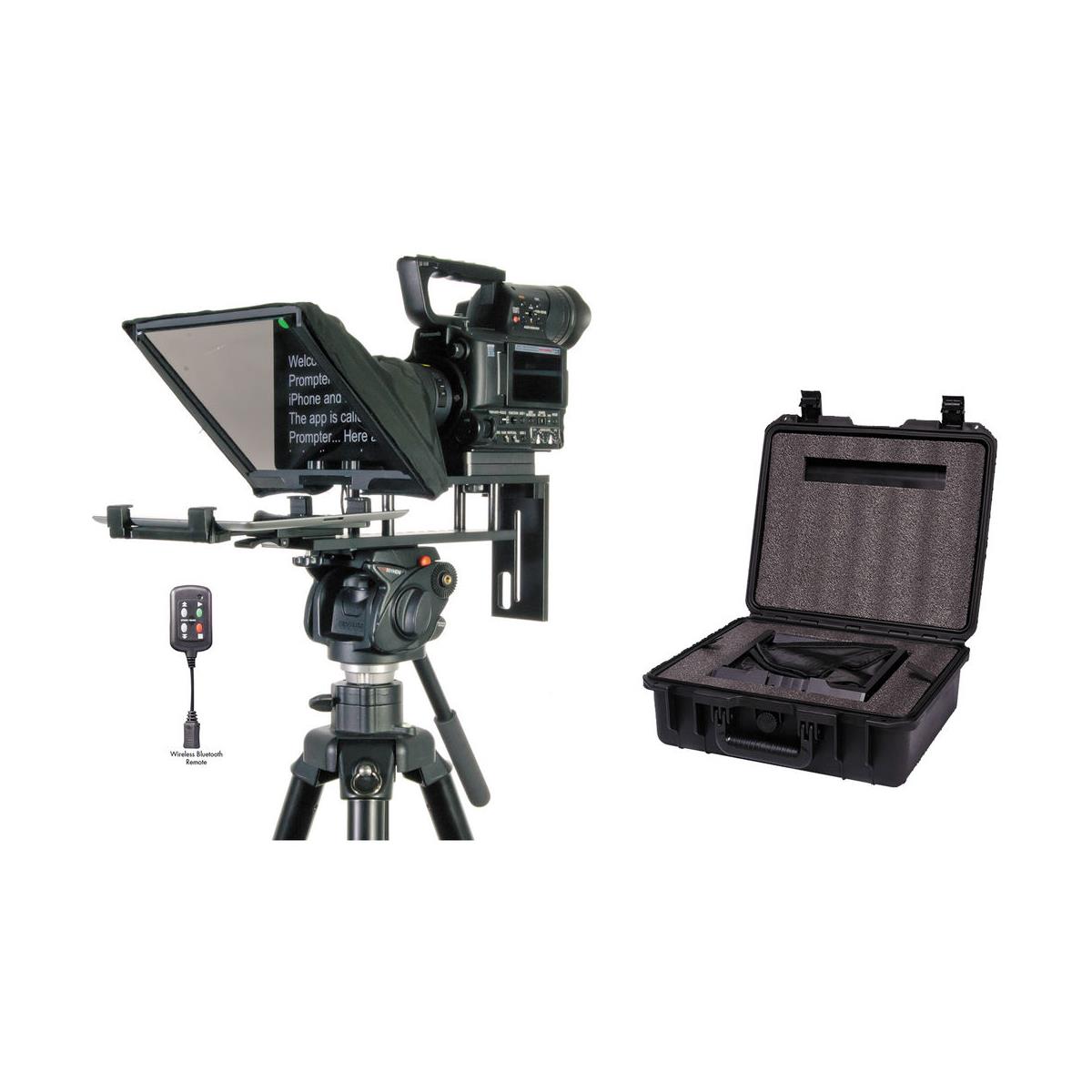 Image of Datavideo TP300 PK Teleprompter Kit with Hard Case for Android and Apple Tablets