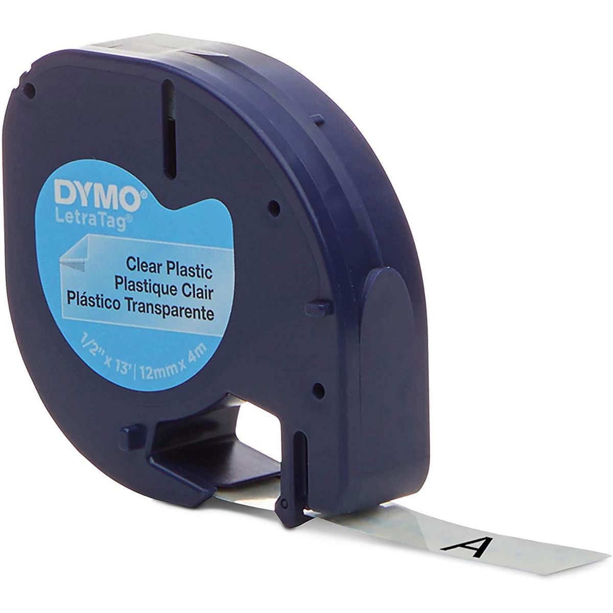 

Dymo 16952 1/2in x 13ft LetraTag Plastic Labels