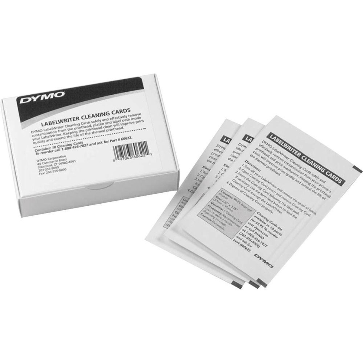 

Dymo LabelWriter Cleaning Cards, Pack of 10