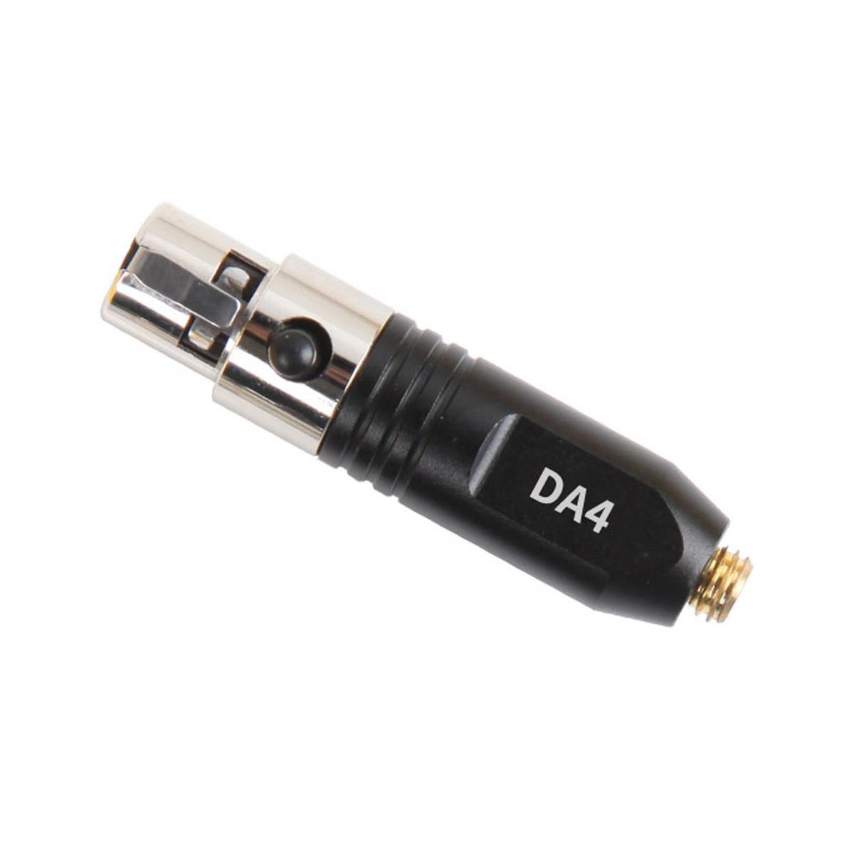 Image of Deity Microphones DA4 Shure TA4F to Microdot Adapter