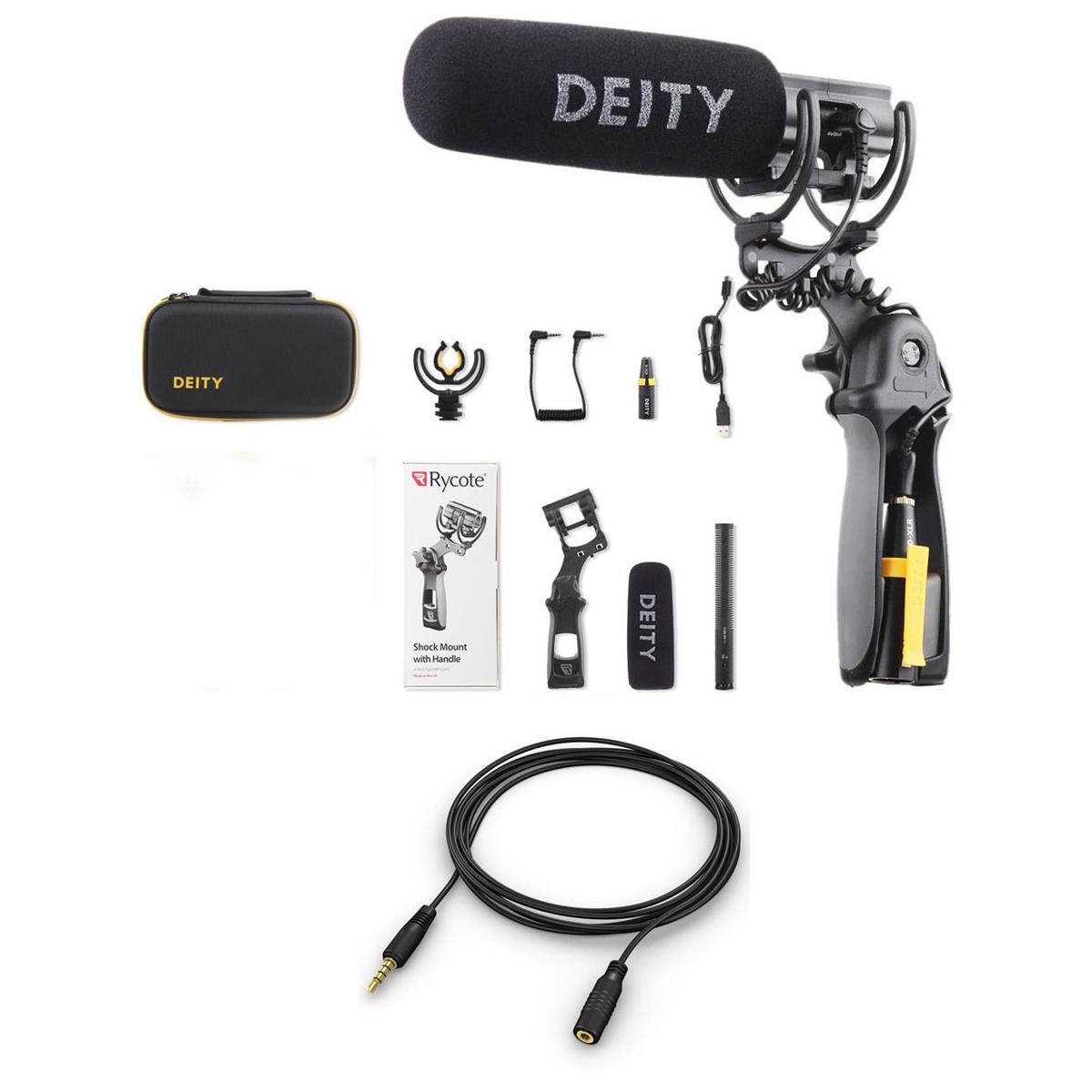 

Deity Microphones V-Mic D3 Cardioid Shotgun Mic with Location Kit W/13' Cable
