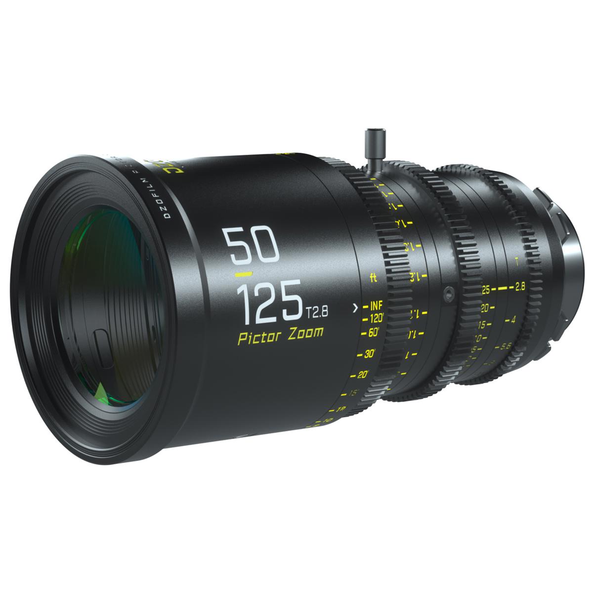 

DZOFILM Pictor 50-125mm T2.8 Super35 Parfocal Cine Lens for PL & Canon EF, Black