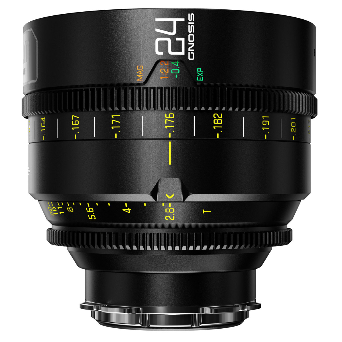 

DZOFILM Gnosis 24mm T2.8 Macro Prime Lens for LPL w/PL & EF Mounts, Meters,Black