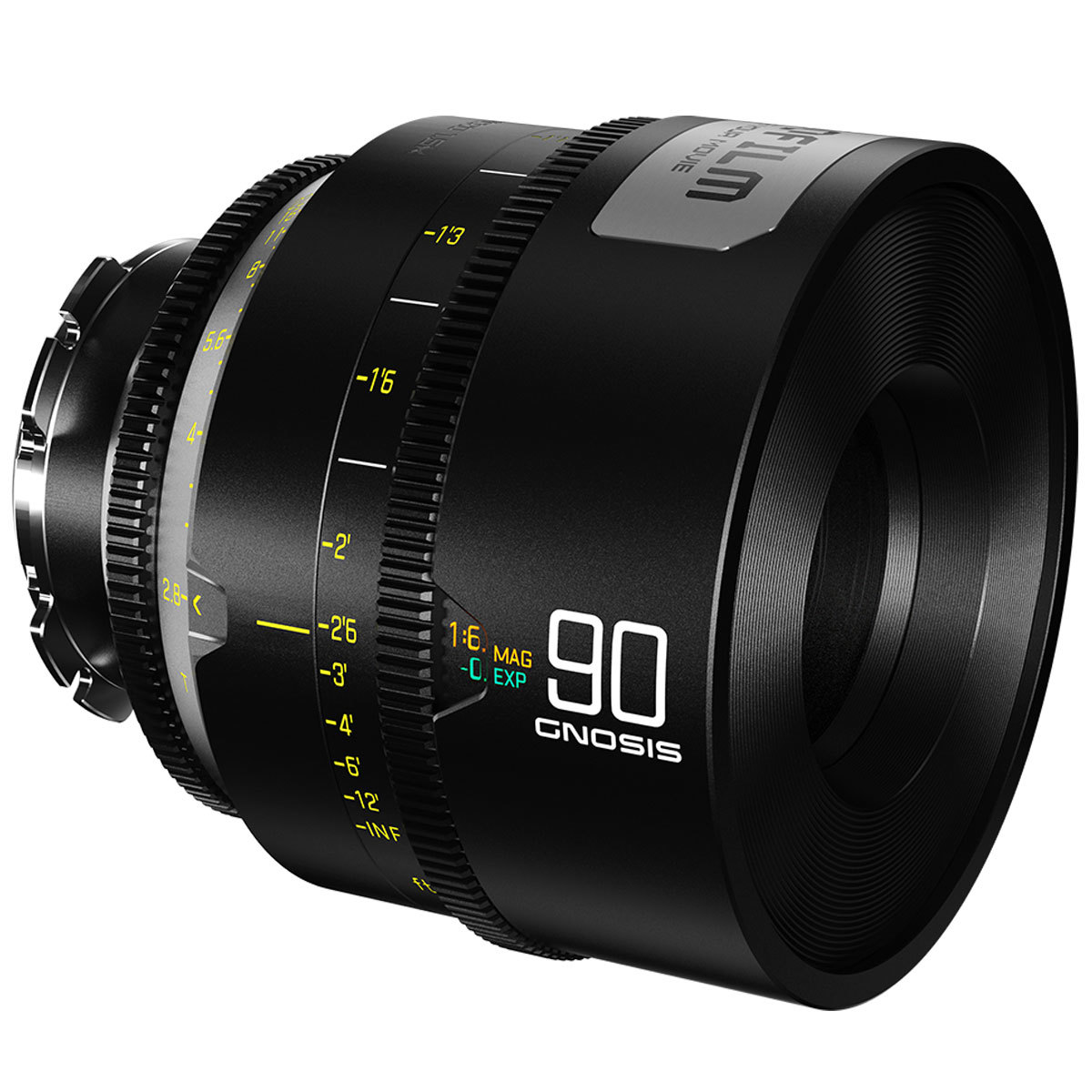 

DZOFILM Gnosis 90mm T2.8 Macro Prime Lens for LPL w/PL & EF Mounts, Feet, Black