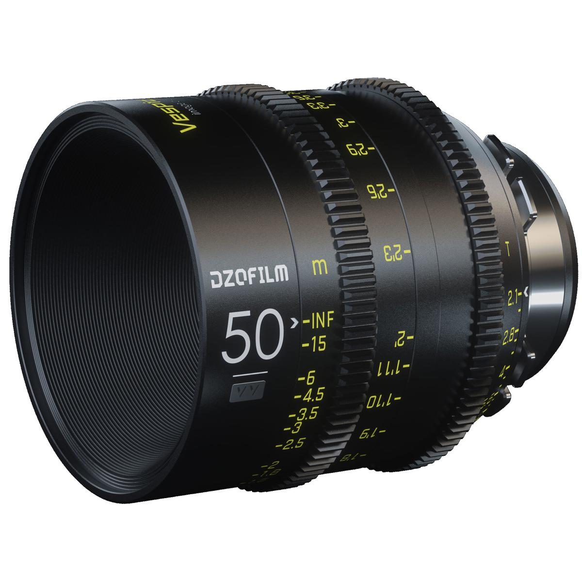 Кинообъектив DZOFILM Vespid Prime 50 мм T2.1 с байонетом PL EF #DZO-V05021PL