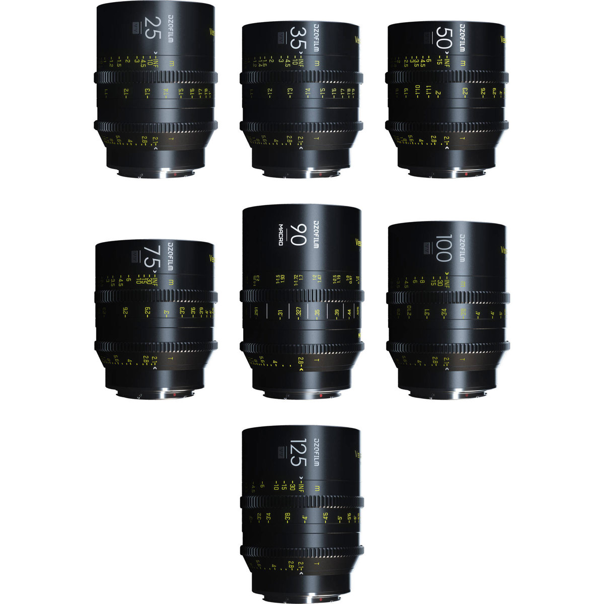 

DZOFILM Vespid Prime Cinema 7-Lens Kit B for Canon EF