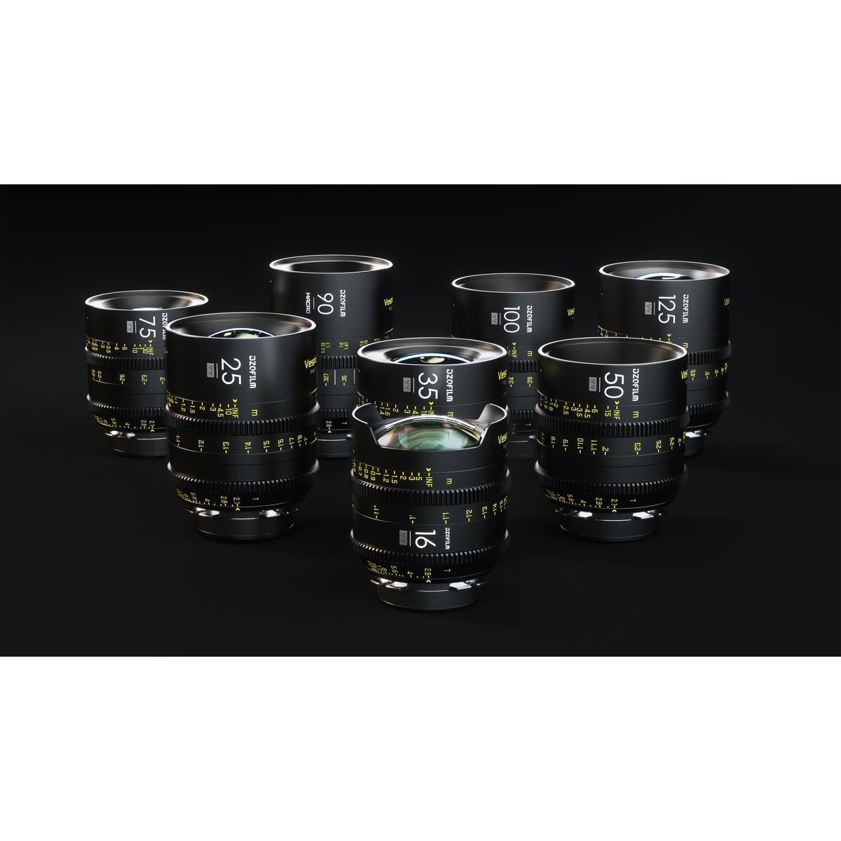 

DZOFILM Vespid Prime Cinema 8-Lens Kit, PL Mount and Canon EF