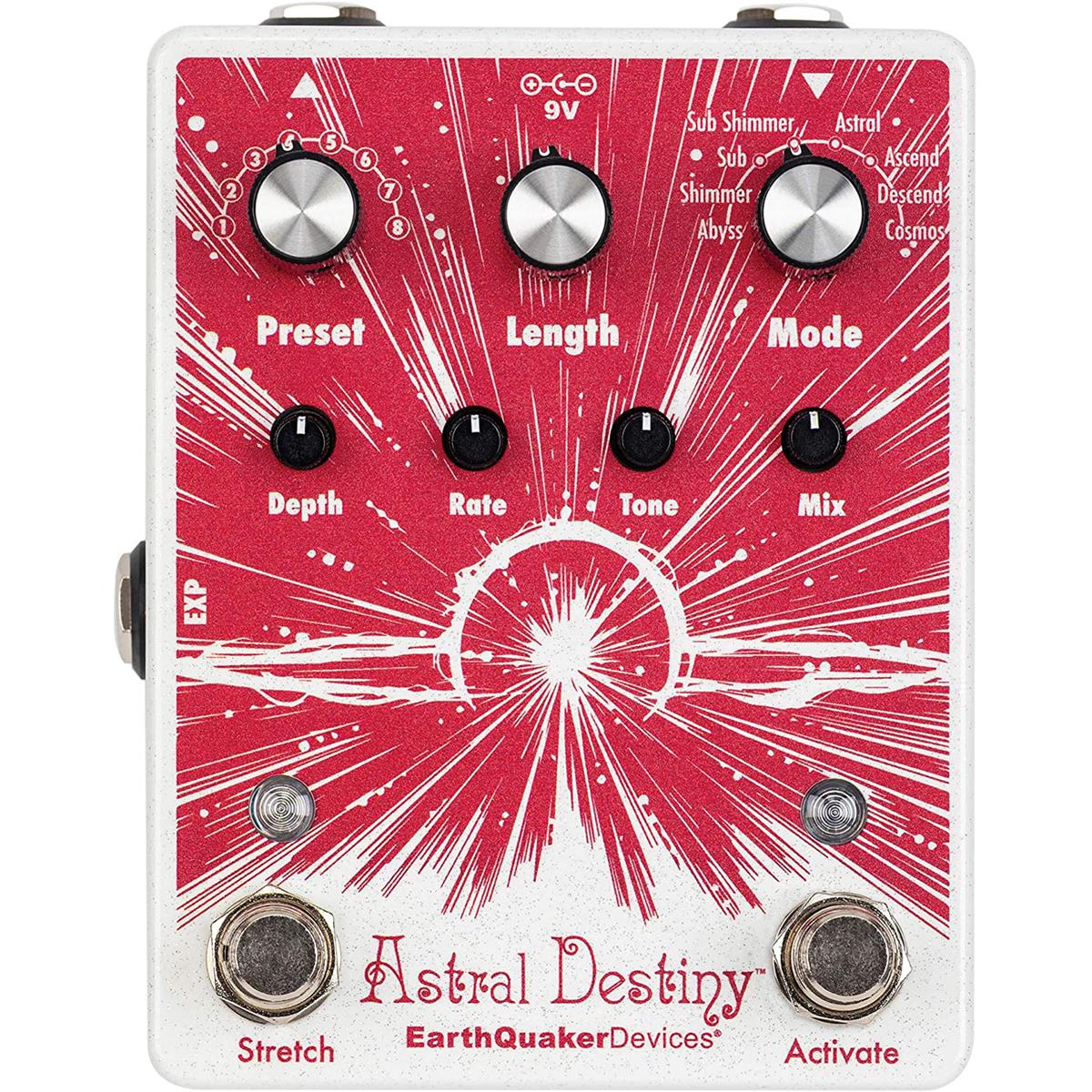 Image of Earthquaker Devices Astral Destiny Octal Octave Reverberation Odyssey Pedal