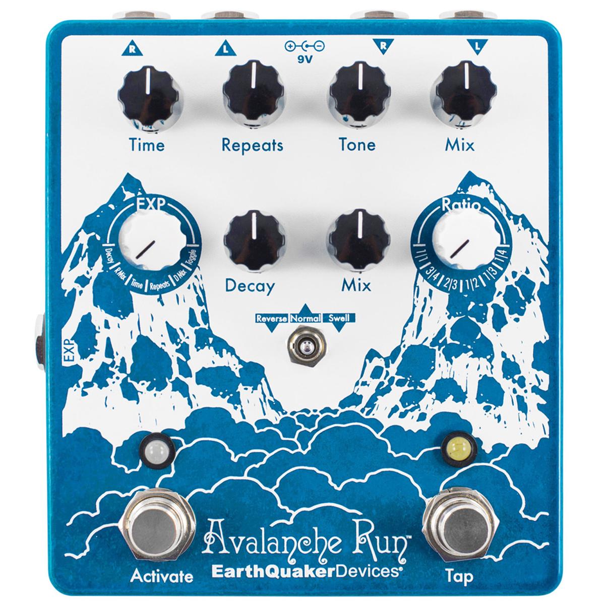 

Earthquaker Devices EarthQuaker Devices Avalanche Run V2 Stereo Delay & Reverb Pedal with Tap Tempo