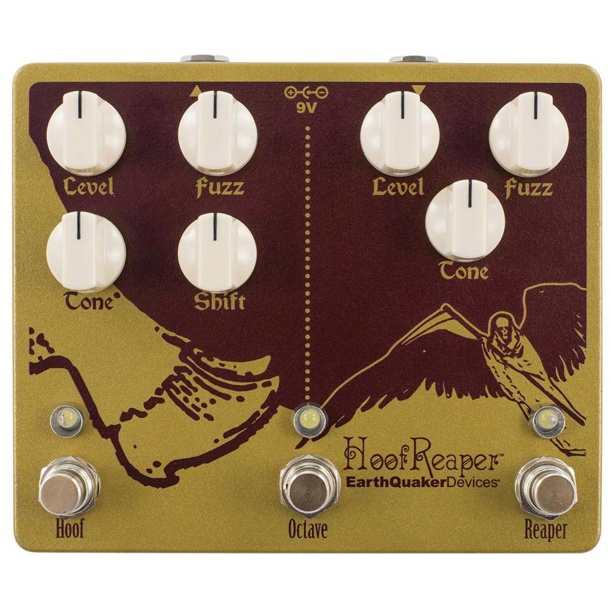 

Earthquaker Devices EarthQuaker Devices Hoof Reaper V2 Double Fuzz Pedal with Octave Up