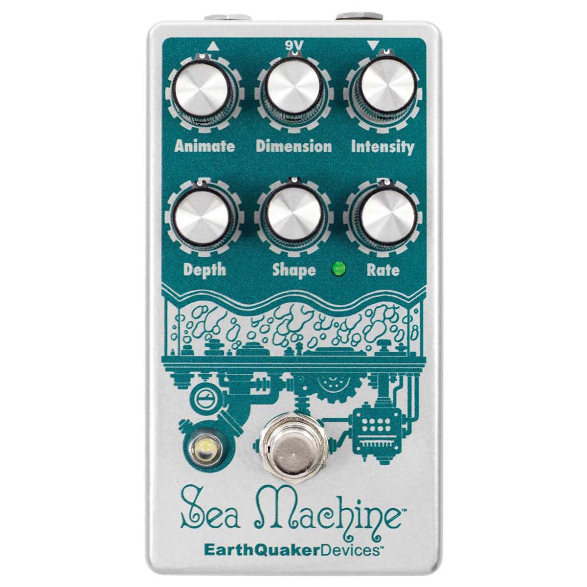 Photos - Effects Pedal Earthquaker Devices EarthQuaker Devices Sea Machine V3 Super Chorus Pedal