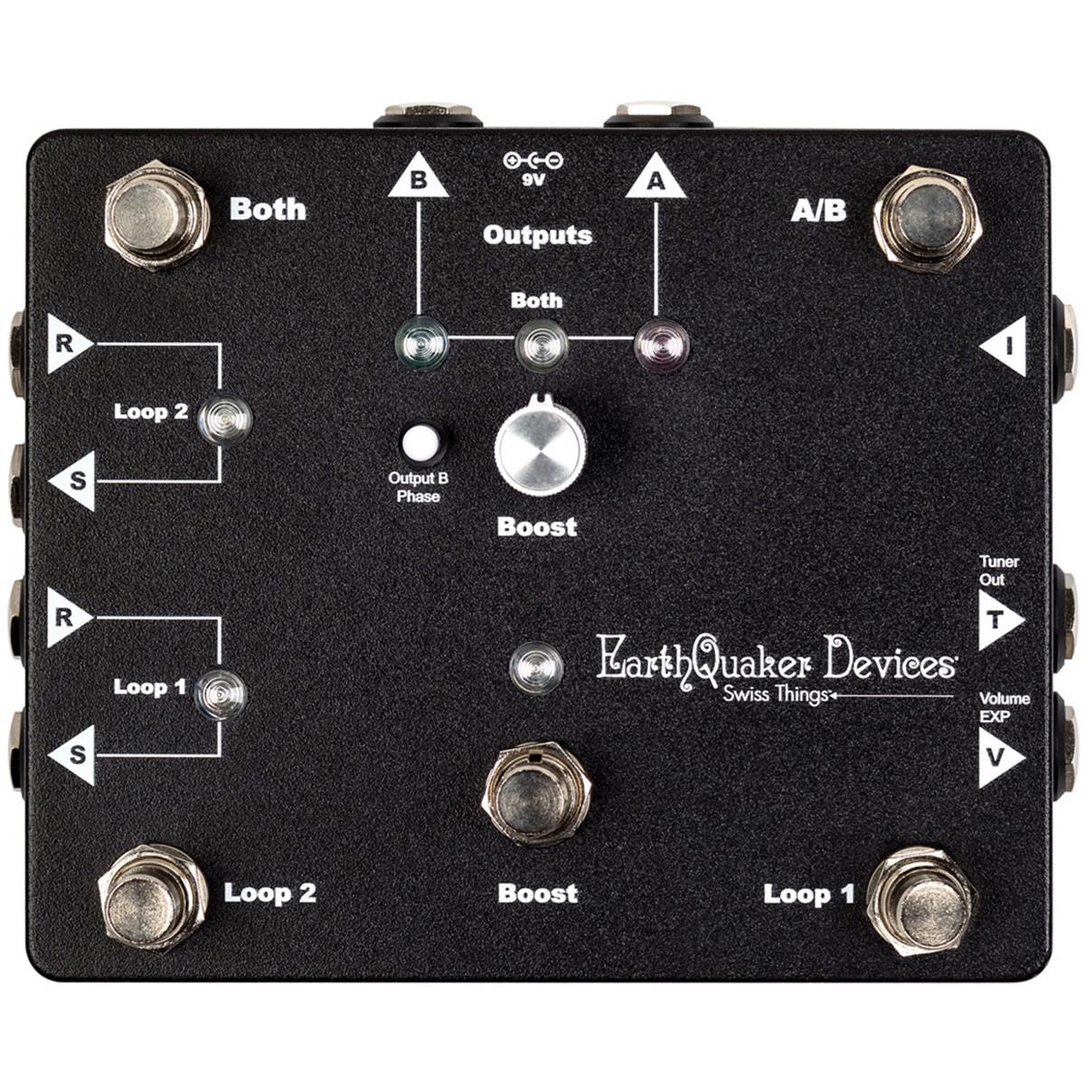 Image of Earthquaker Devices EarthQuaker Devices Swiss Things Pedalboard Reconciler