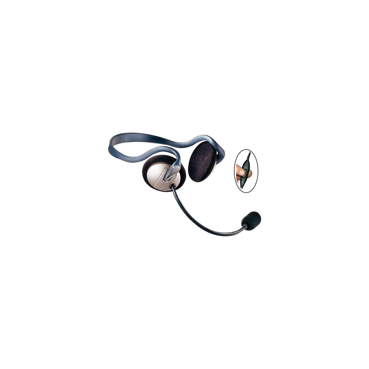 Image of Eartec Monarch Inline PTT Headset with Mic for SC-1000 2-Way Radios