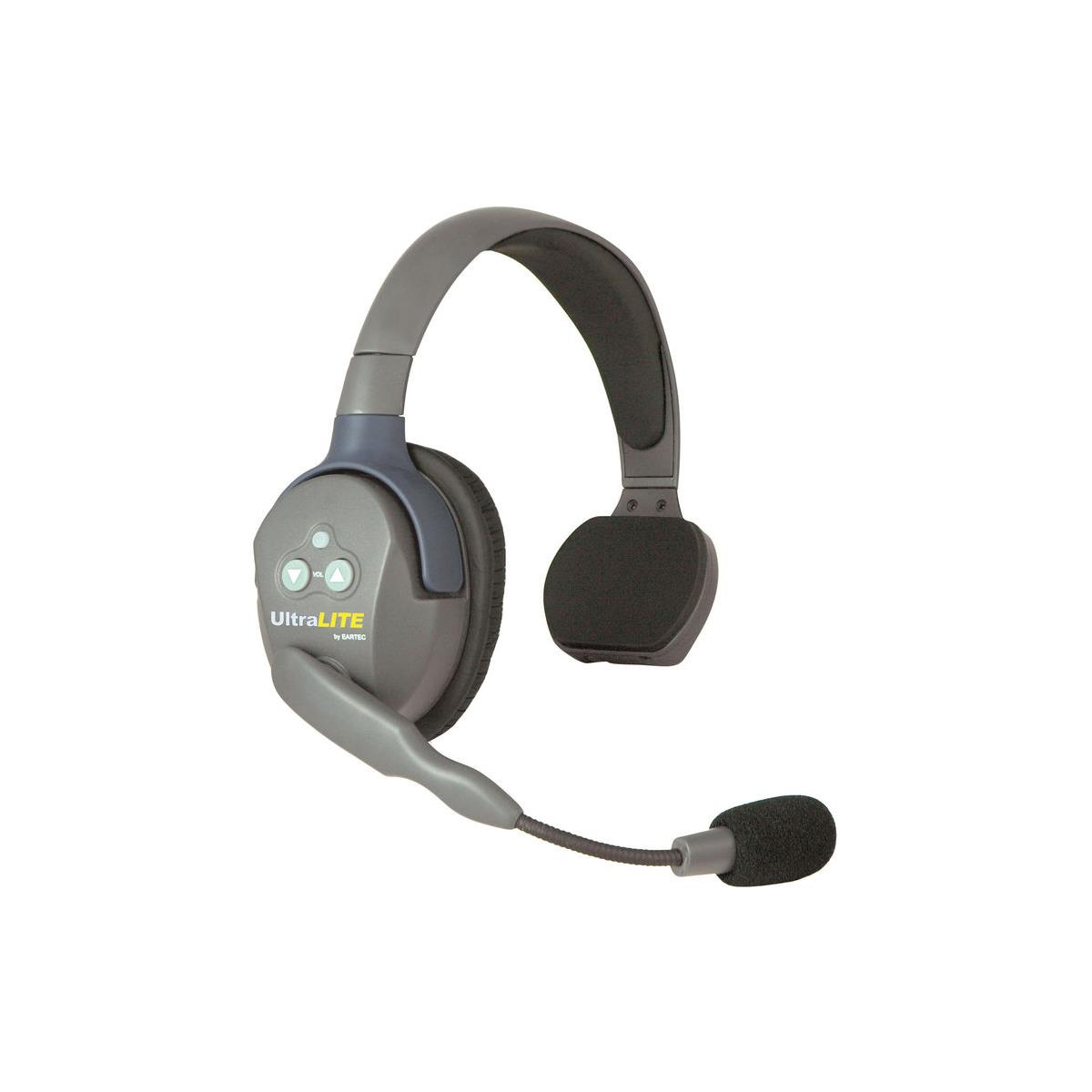 Image of Eartec UltraLITE Single Master Headset with Microphone