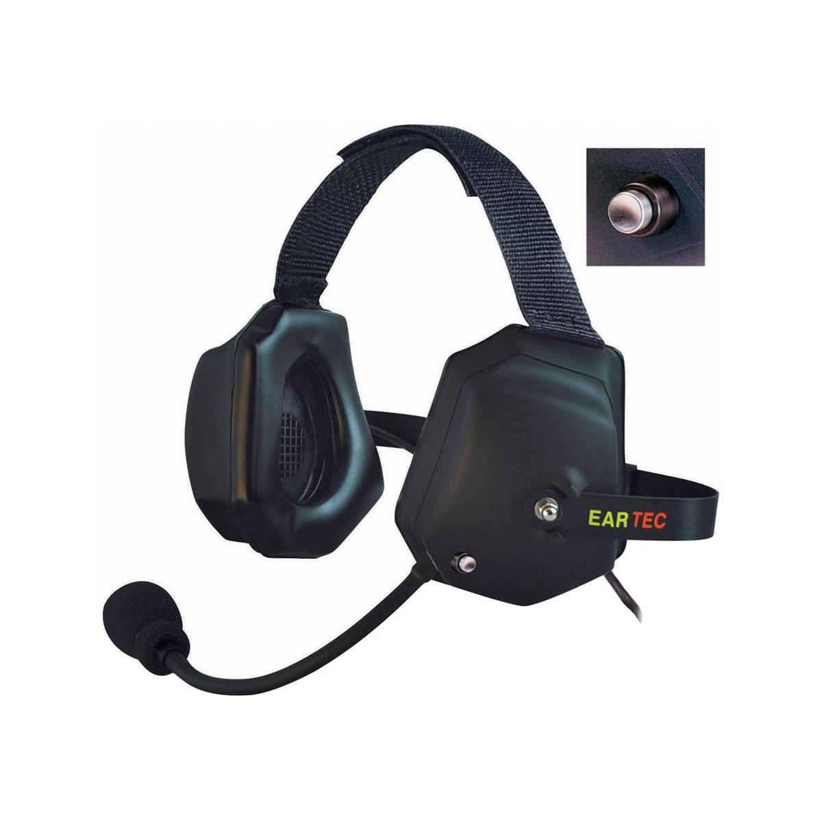 Image of Eartec XTreme 2Ear Shell Mount PTT Headset with Mic for SC-1000 Transceiver