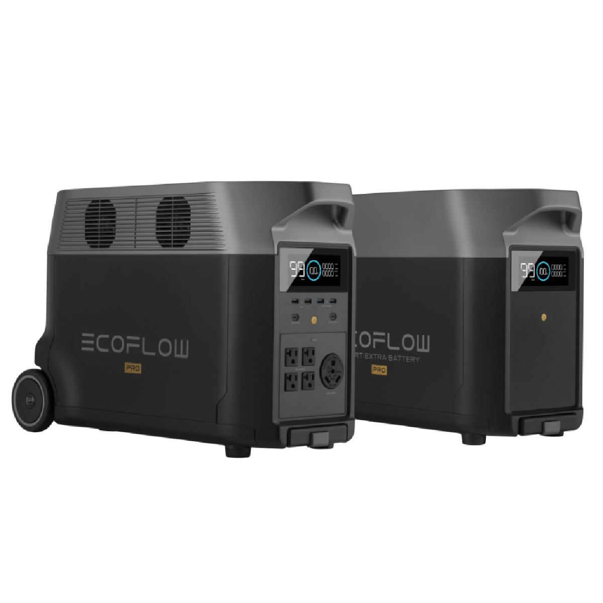 

EcoFlow DELTA Pro 3600W Portable Power Station with Smart Extra Battery