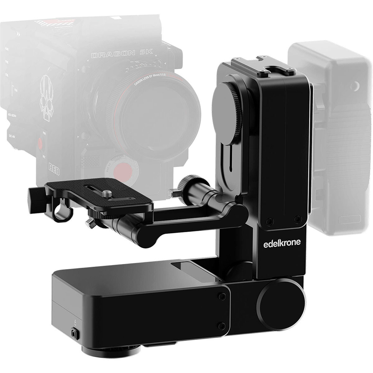 

edelkrone HeadPLUS PRO v3 Pan and Tilt Head, 20 lbs Capacity