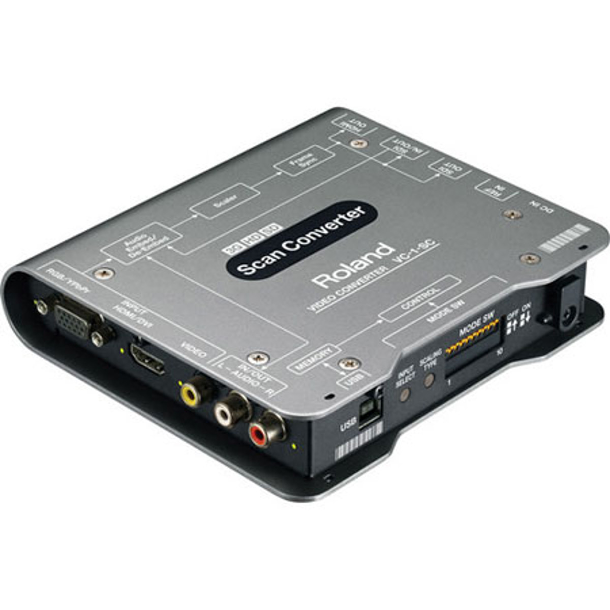 

Roland VC-1-SC Up/Down/Cross Scan Converter to/from SDI/HDMI