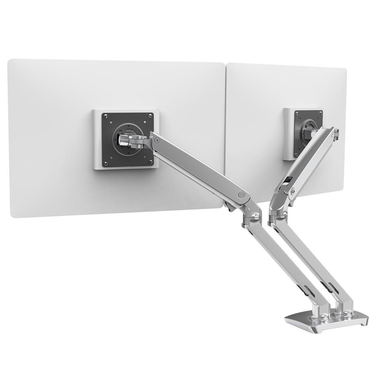 

Ergotron MXV Desk Mount Dual Monitor Arm, Polished Aluminum
