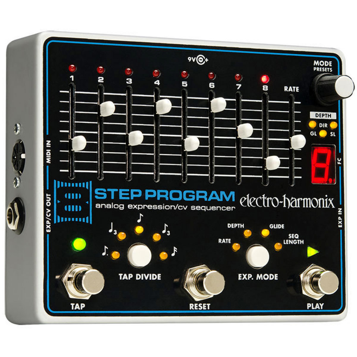 

Electro-Harmonix 8 Step Program Analog Expression/CV Sequencer Pedal
