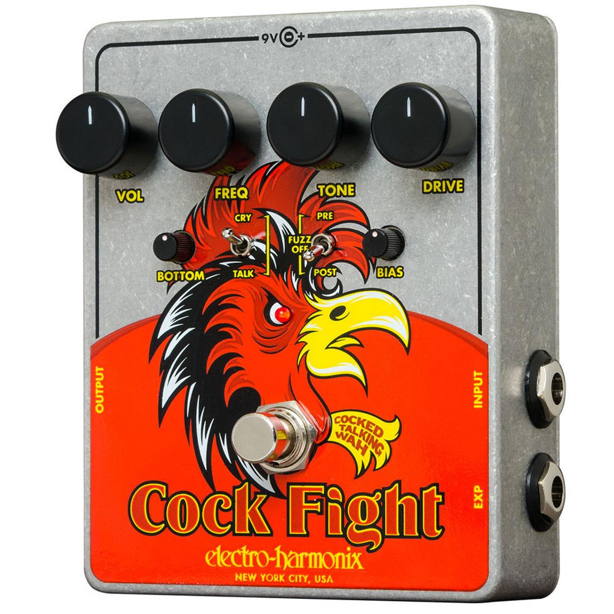 Image of Electro-Harmonix Cock Fight Cocked Talking Wah Pedal