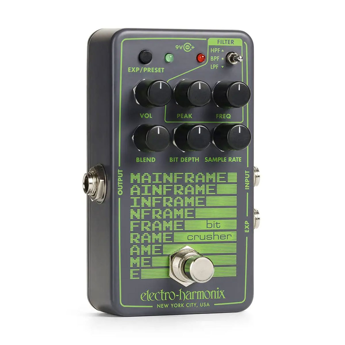 

Electro-Harmonix Mainframe Bit Crusher Effects Pedal