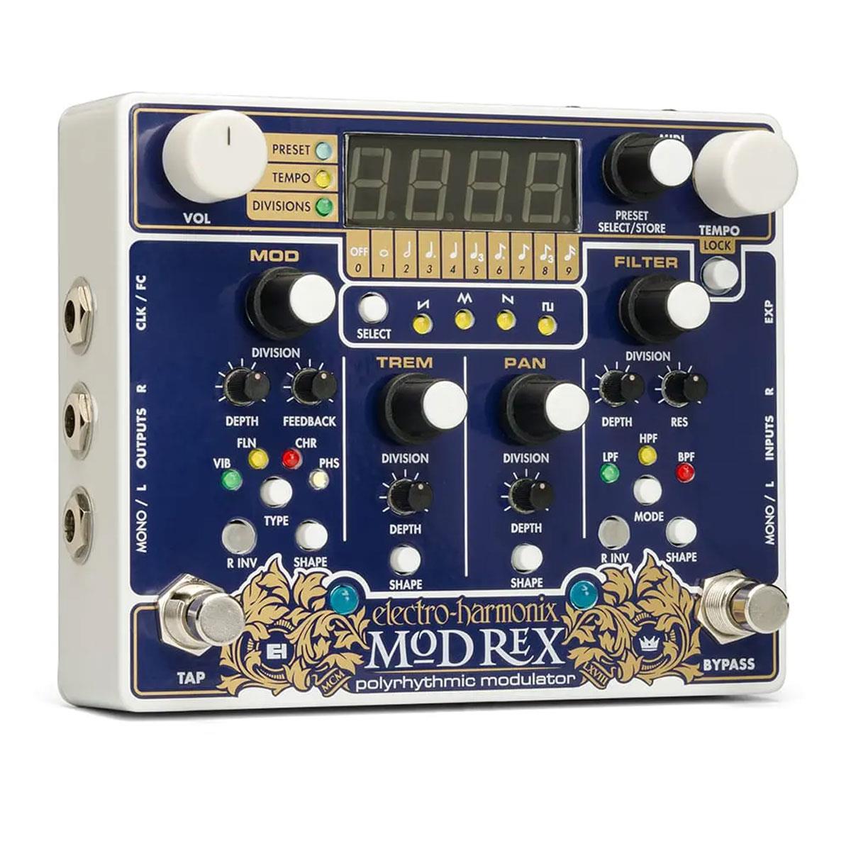 Image of Electro-Harmonix Mod Rex Polyrhythmic Modulator Pedal